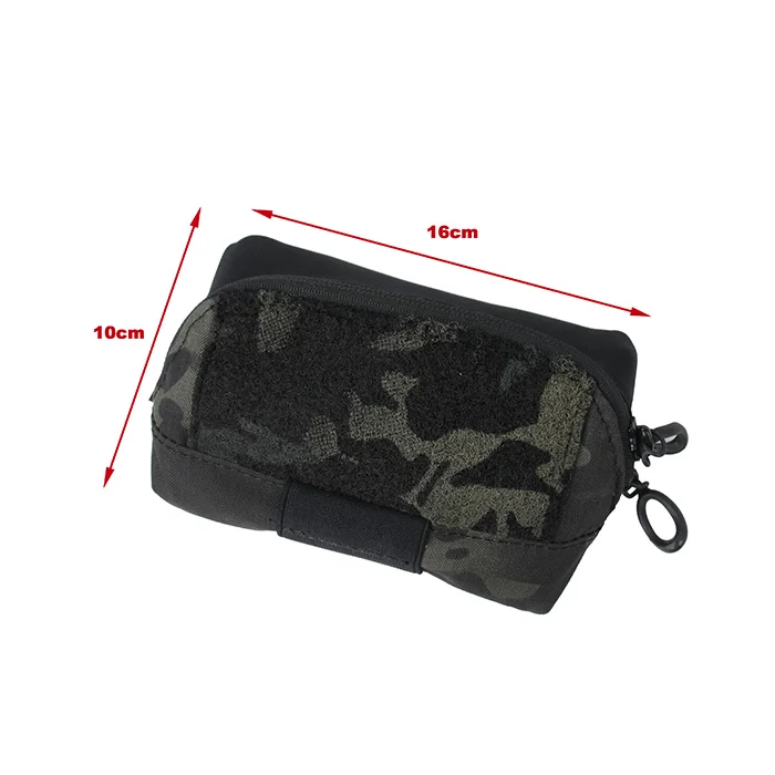 New MOLLE Auxiliary Bag Small Storage Bag Multicam Black Imported Fabric