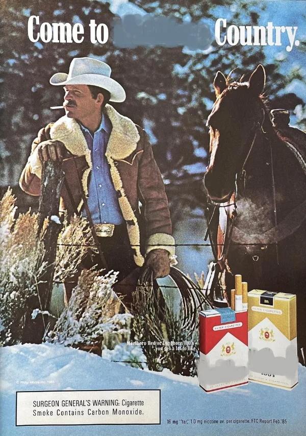 

Печать на холсте "Ретро сигаретная реклама"