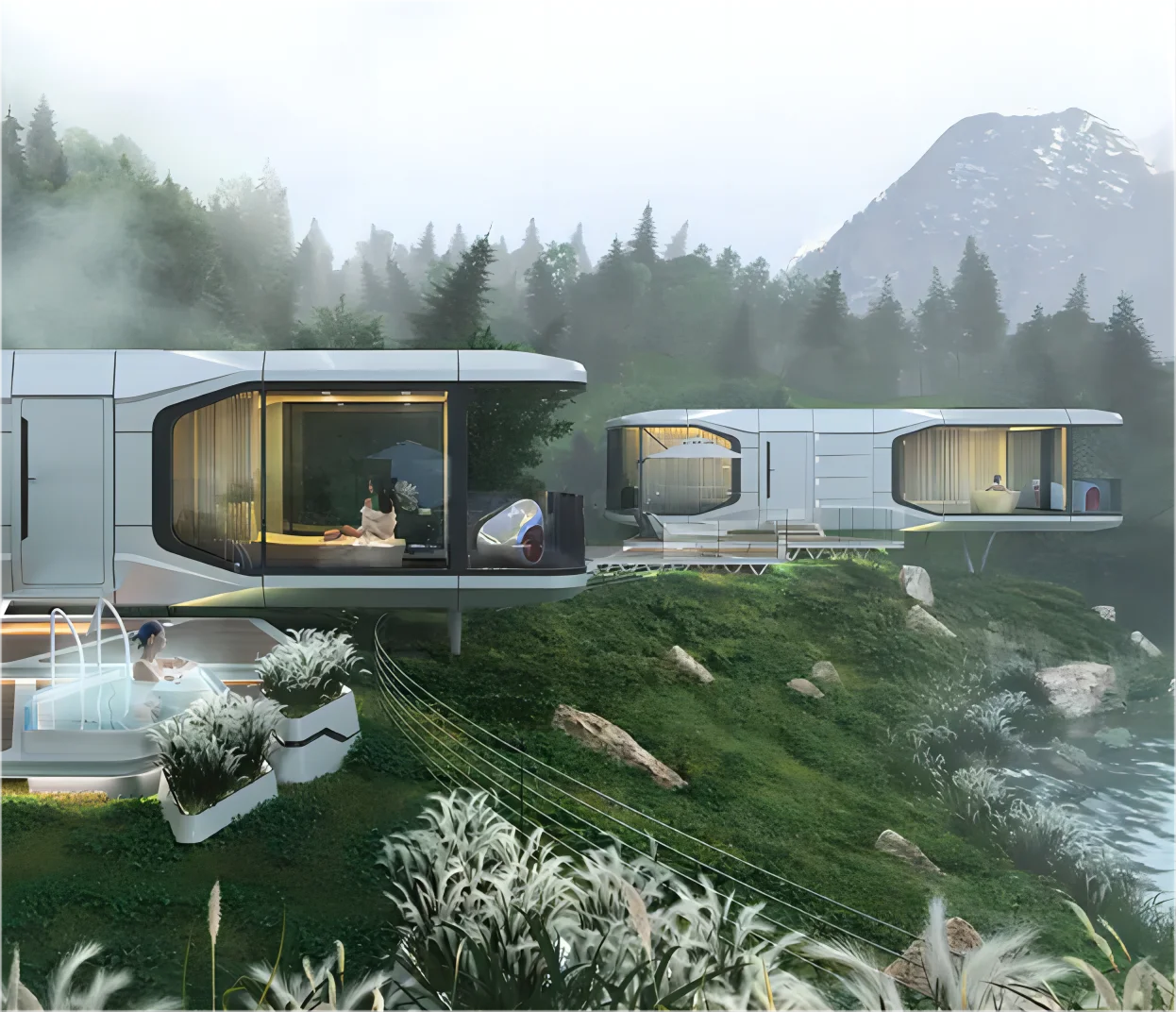 Мобильный домашний модуль кабины стальная конструкция сборный быстрое