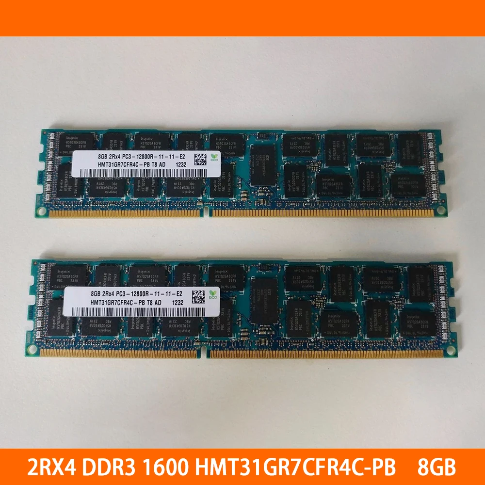 2RX4 PC3-12800R DDR3 1600MHZ HMT31GR7CFR4C-PB 8GB 8G память для SK Hynix RAM, высокое качество, быстрая доставка
