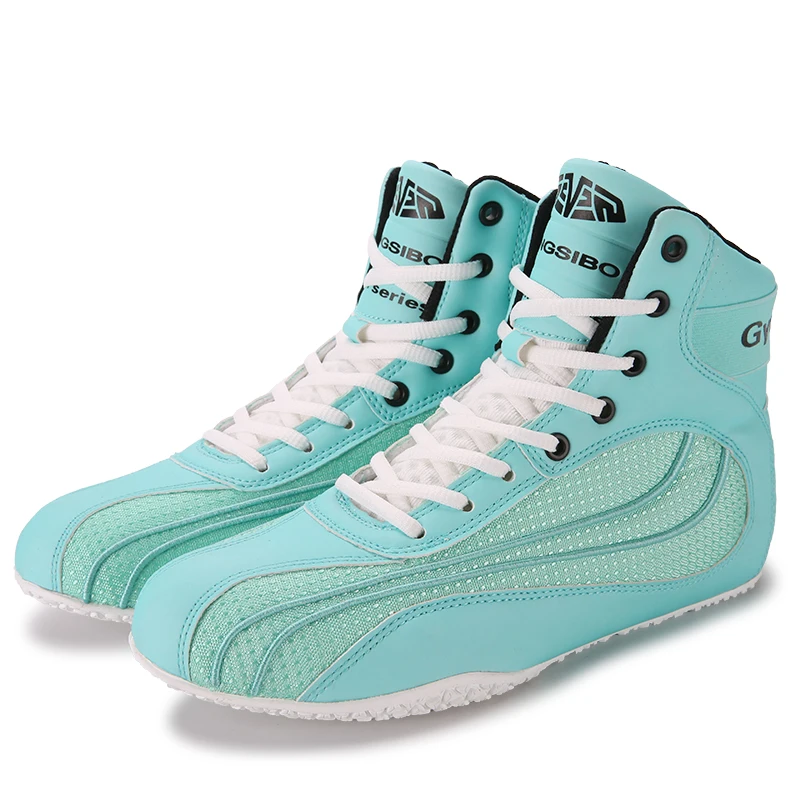 TONGYA-Zapatos de Boxeo Unisex, Profesionales, Transpirables, Resistentes Al desgaste, Antideslizantes, Zapatillas de Lucha, Cal