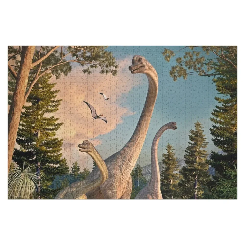 Пазл Brachiosaurus Walk персонализированные подарочные идеи головоломки