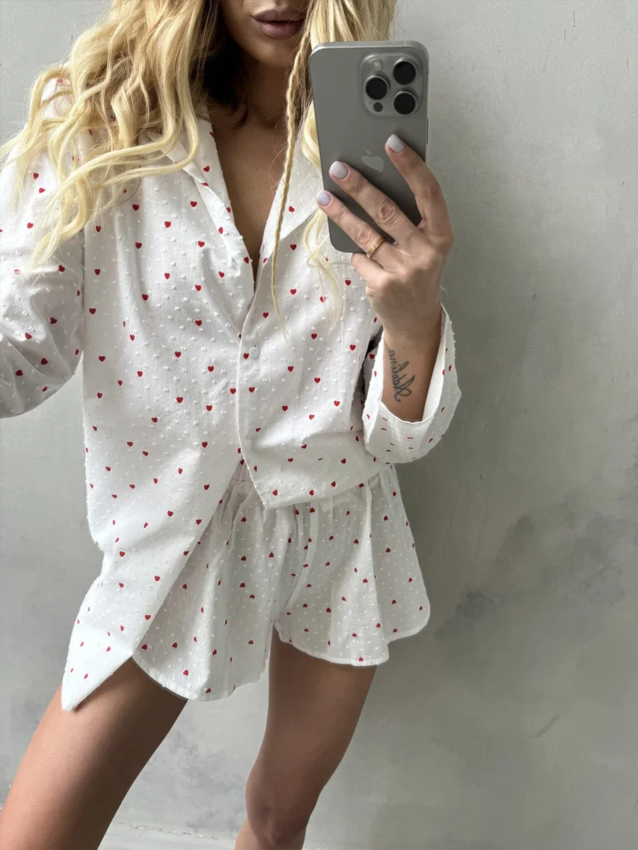 Женский летний комплект из двух предметов