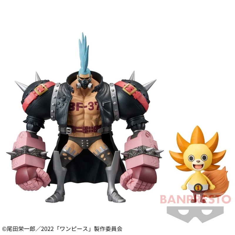 

Bandai Original DXF Franky vol.12 Action Figure ONE PIECE FILM RED Anime Figure Toys For Kids Gift Collectible Model Ornaments