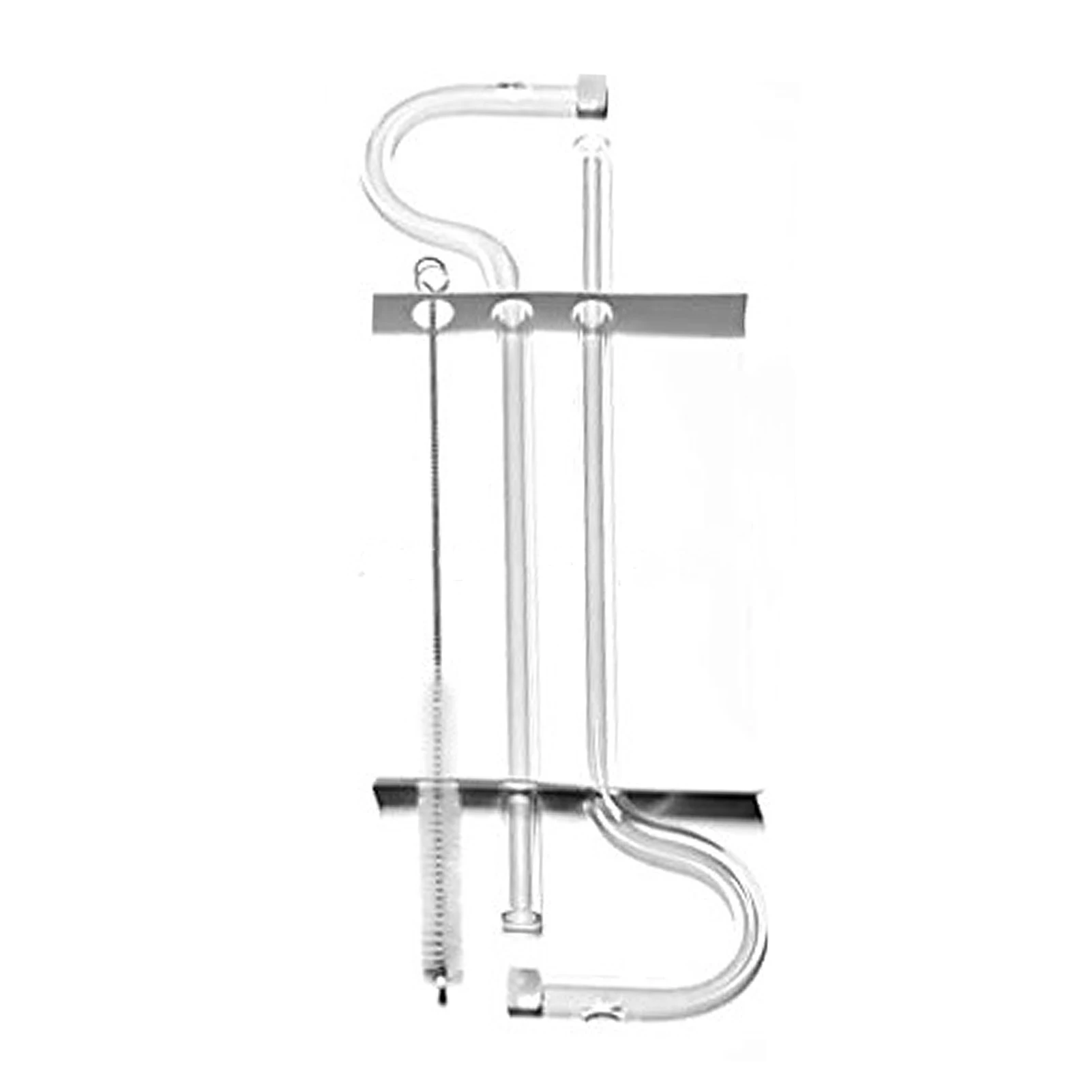 

2 шт., Многоразовые прозрачные трубочки для губ, с кисточкой