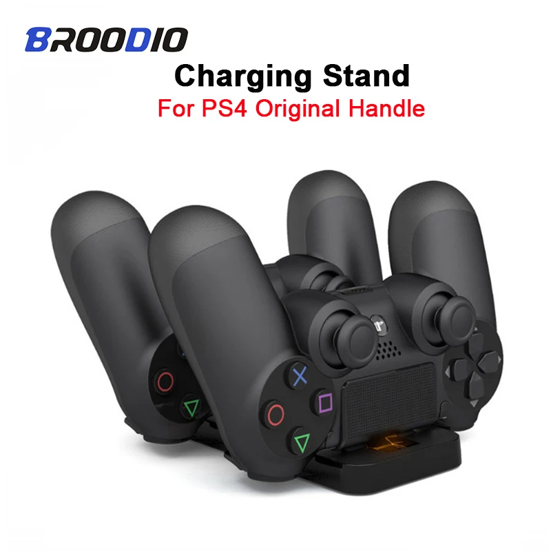 

Dual Chargers USB Dual Charging Powered Dock Station Stand Charger ps4 Controller Dock For Joystick ps4 For Playstation 4 PS4