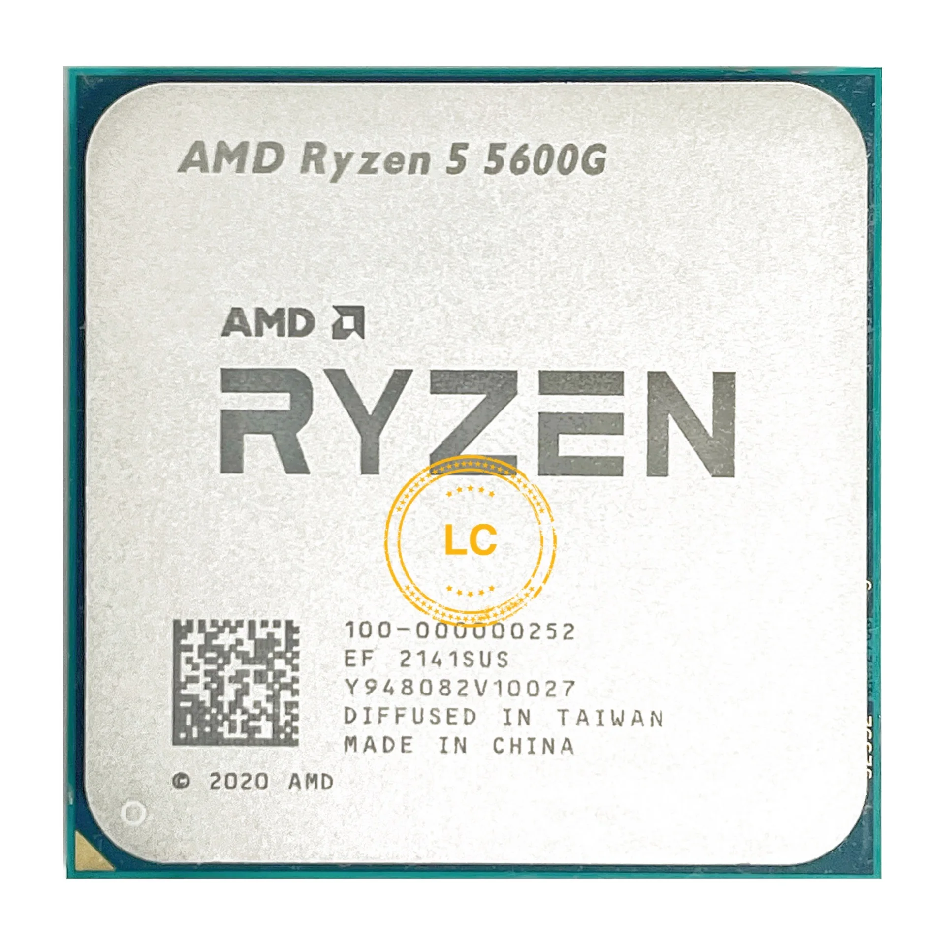 

Процессор AMD Ryzen 5 5600G для ПК, центральный процессор для компьютера, 6 ядер, 12 нитей, мощность-65 Вт, частота-5600 ГГц, частота-3,9 ГГц, L3 = 16M, разъем ...