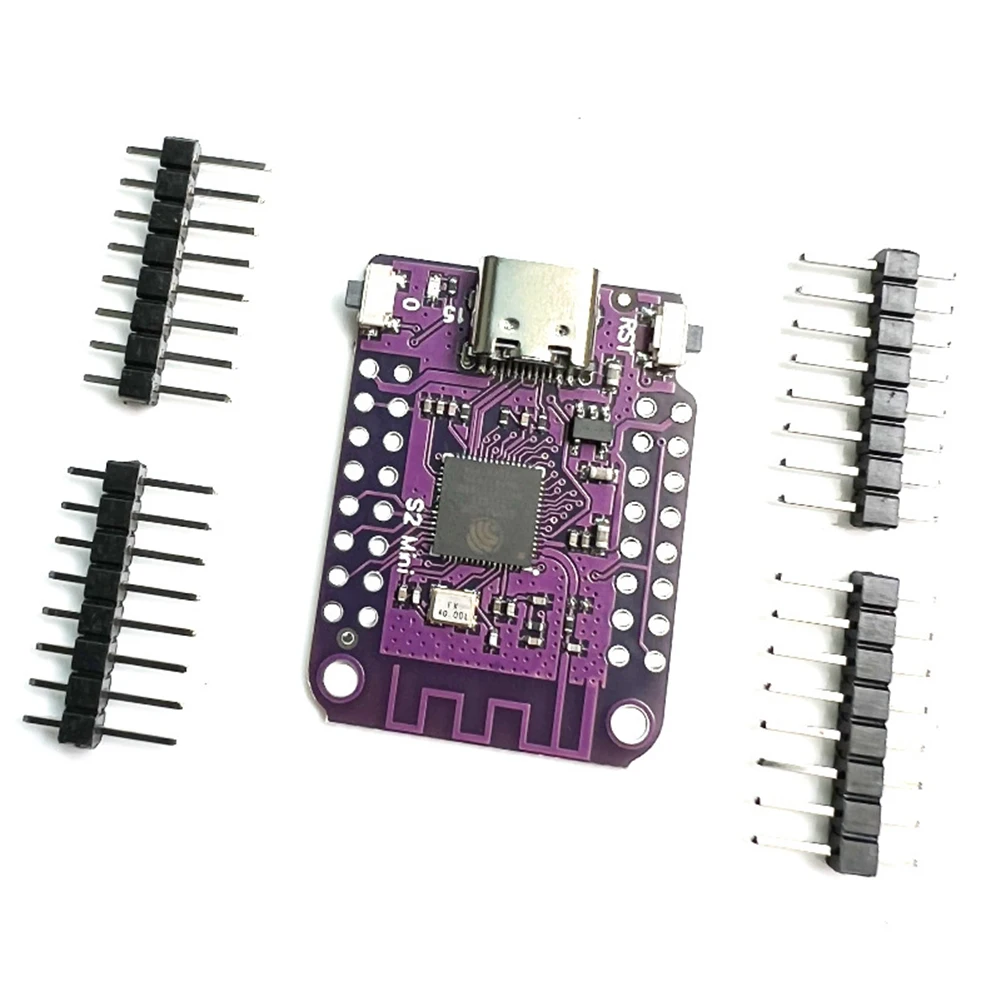 

ESP32 S2 Mini V1.0.0 WIFI IOT плата на основе ESP32-S2FN4R2 4 Мб FLASH 2 Мб PSRAM для MicroPython/