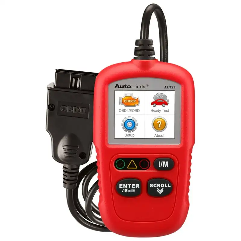 

AL329-R OBD2 Code Reader Automotive Diagnostic with Emission Status car accessories car