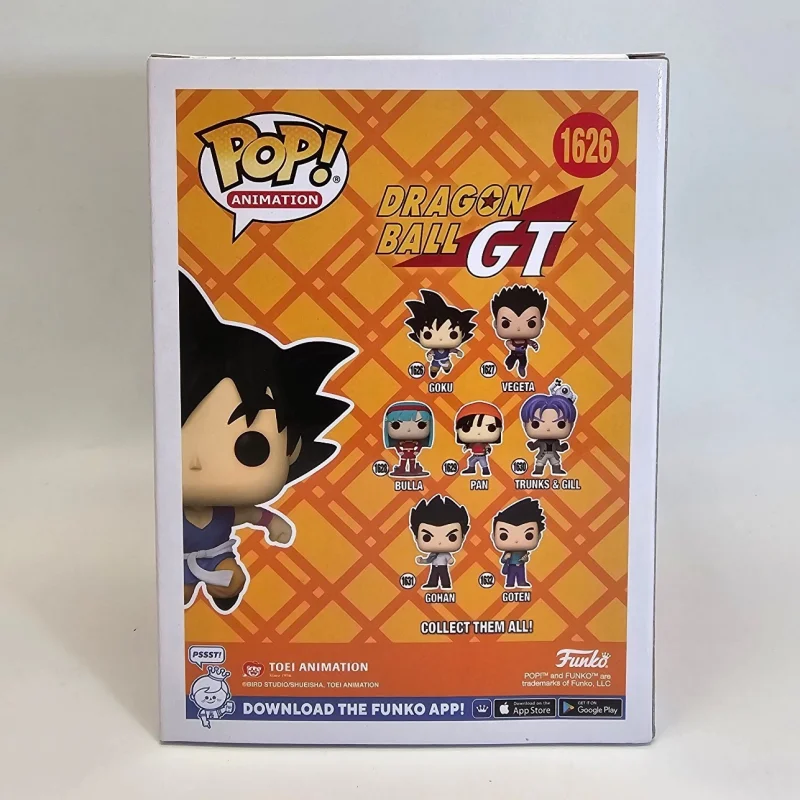 Фото Фанко Поп! Оригинальный Dragon Ball GT Гоку # Виниловая фигурка 1626 - Коллекционная аниме-фигурка, украшение для рабочего стола, игрушка, подарок, в наличии №3