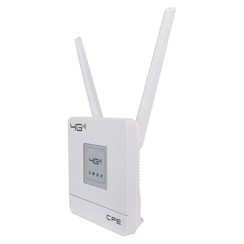 

HOT-4G CPE Wireless Router 150Mbps Wifi Modem LTE Router External Antennas With RJ45 Port And SIM Card Slot US Plug