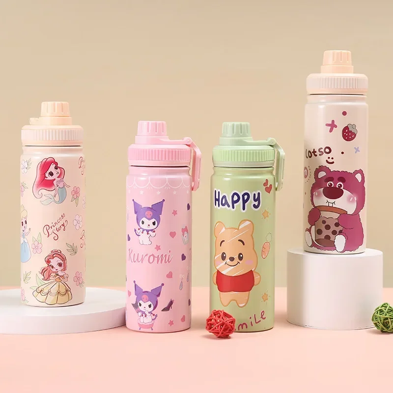 Детская чашка милая мультяшная лотсо куроми Русалка Винни-Пух Термокружка