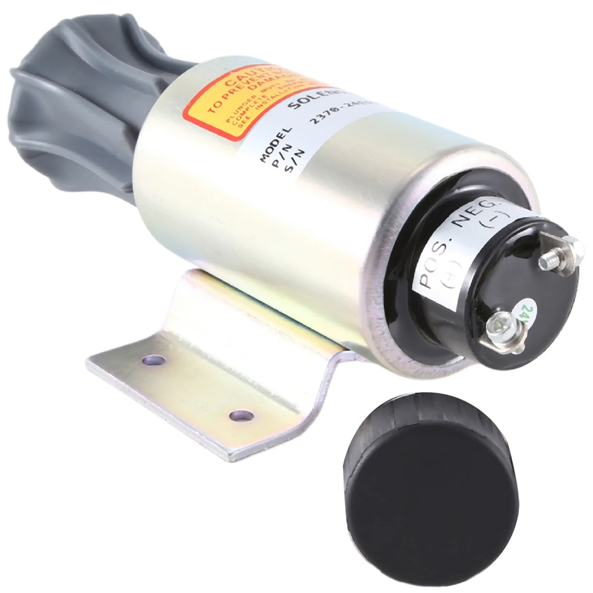 24V Электромагнит отключения подачи топлива Run-ON Stop соленоид 2370-24ESU1B5S 04400-08801 04400-08800