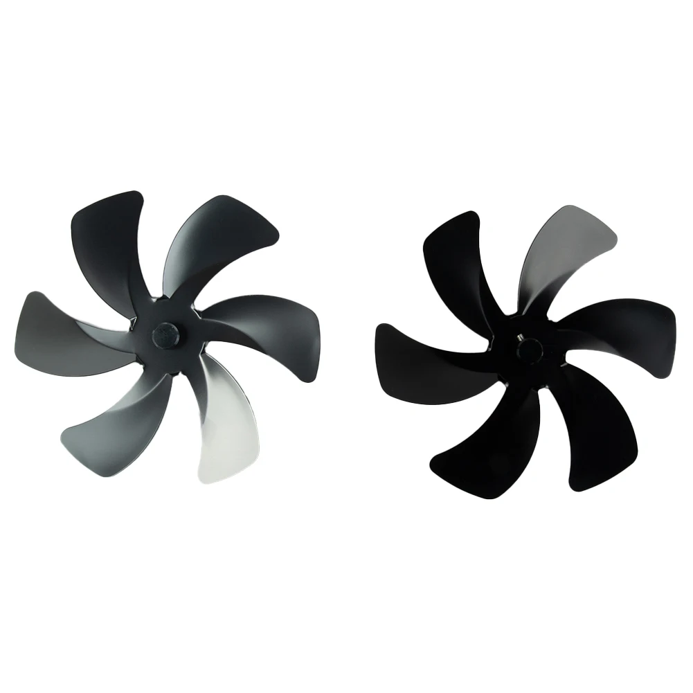 

High Quality Fan Baldes Stoves Part Large Air Volume Log Stove 170*170mm 1pcs Aluminum Alloy Burner Eco Fan Blade