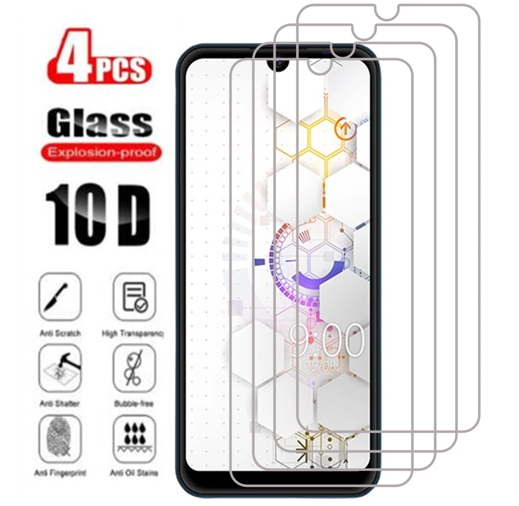 

4 шт., закаленное защитное стекло для BQ 6040L Magic 6,09 дюйма