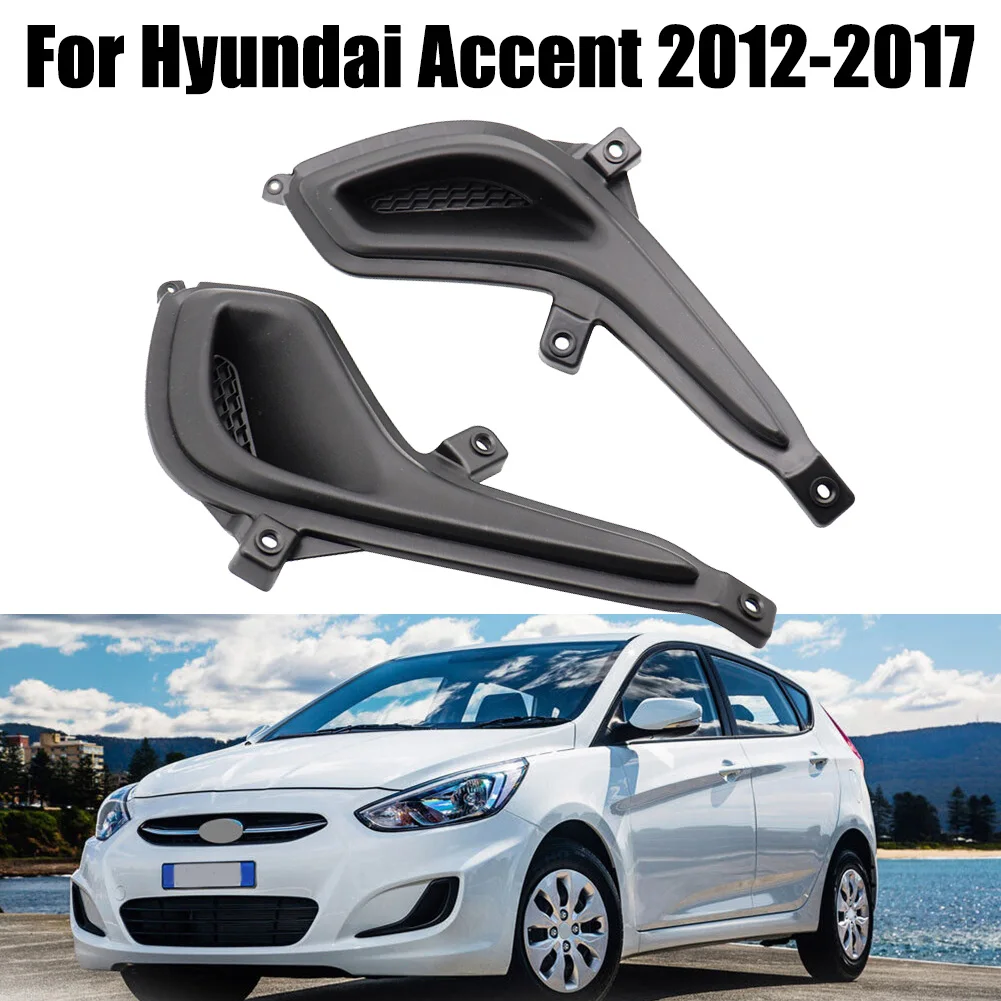 

Front Bumper Fog Light Hole Cover LH&RH Sides 865641R000 HY1039111 For Hyundai Accent 2012-2017 For Sport Value Edition