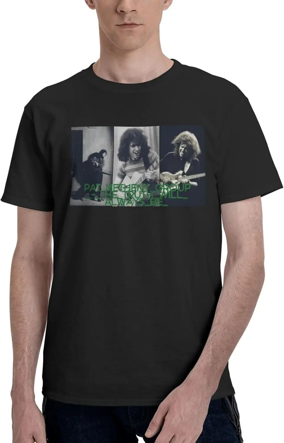 Мужская футболка с коротким рукавом графическим принтом