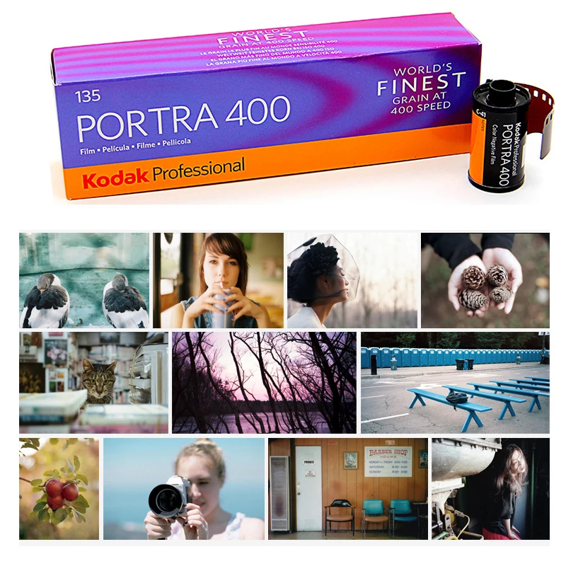 1/2/3/5 рулон Kodak Portra 400 35 мм ISO Professional 135 негативная пленка c41 обработка Mvp Camera (Срок