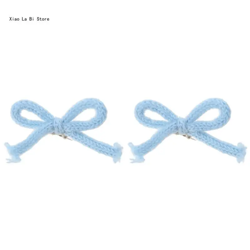 2 шт. заколка для волос с бантом и бабочкой милым универсальная декора XXFD