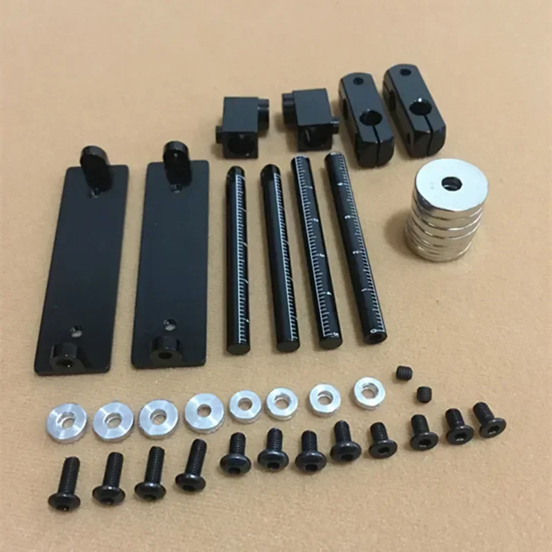 Алюминиевый магнитный невидимый комплект крепления кузова для 1/10 HSP 94122 94123 Sakura D3