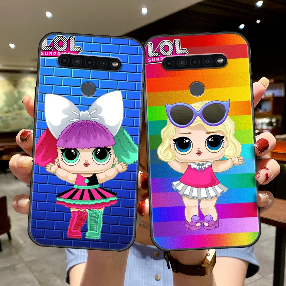 

Silicone LOL Surprise Colors Celular Original Case Funda for LG K42 K41s G7 K61 Q61 G8 ThinQ K50 K52 K71 K92 5G K62 K50s K51s