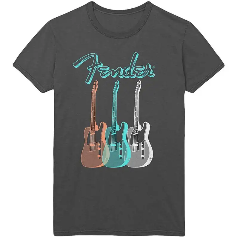 

Fender Electric Guitars Telecaster Tee T-Shirt Mens