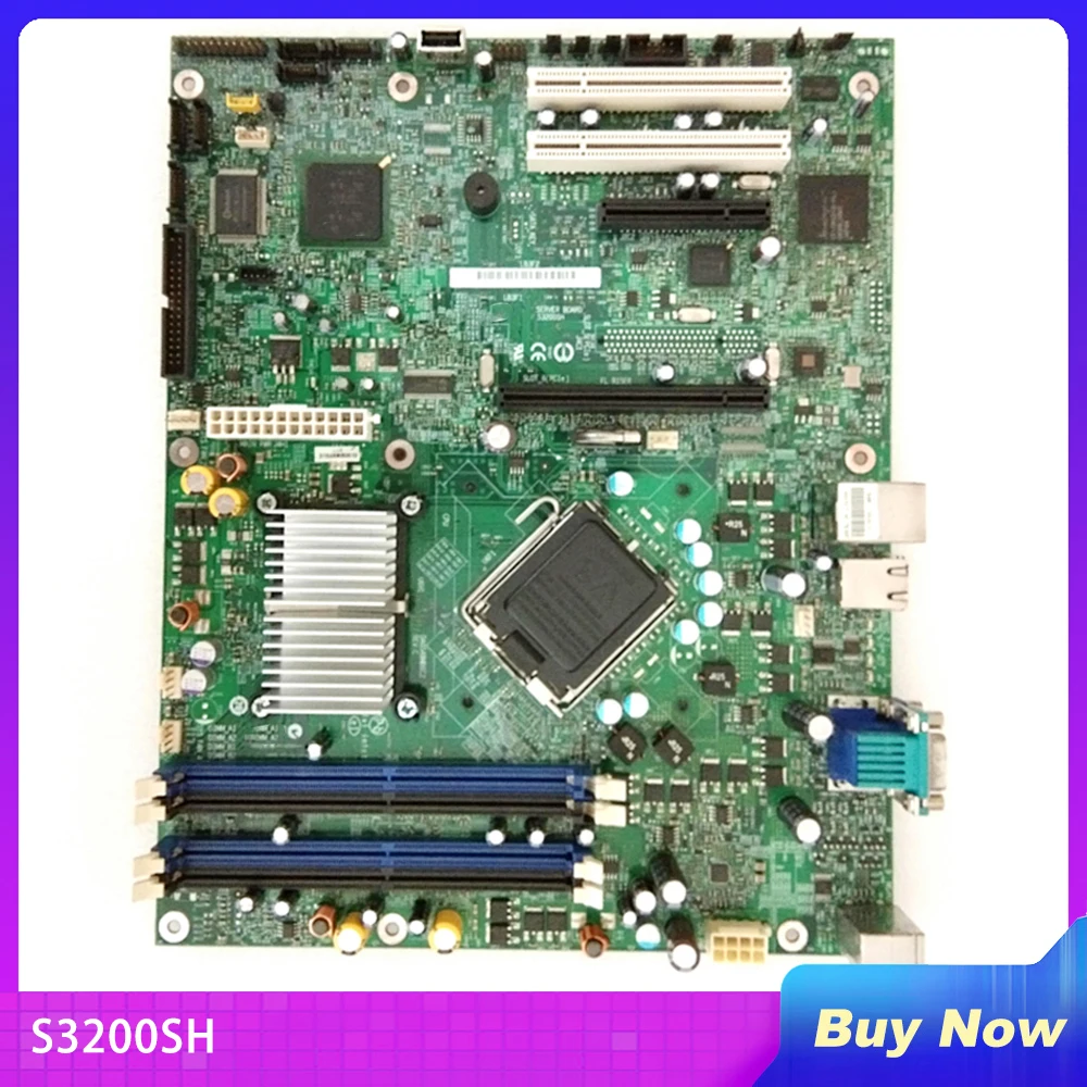 S3200SH Motherboard LGA775 DDR2 Will Test Before Shipping