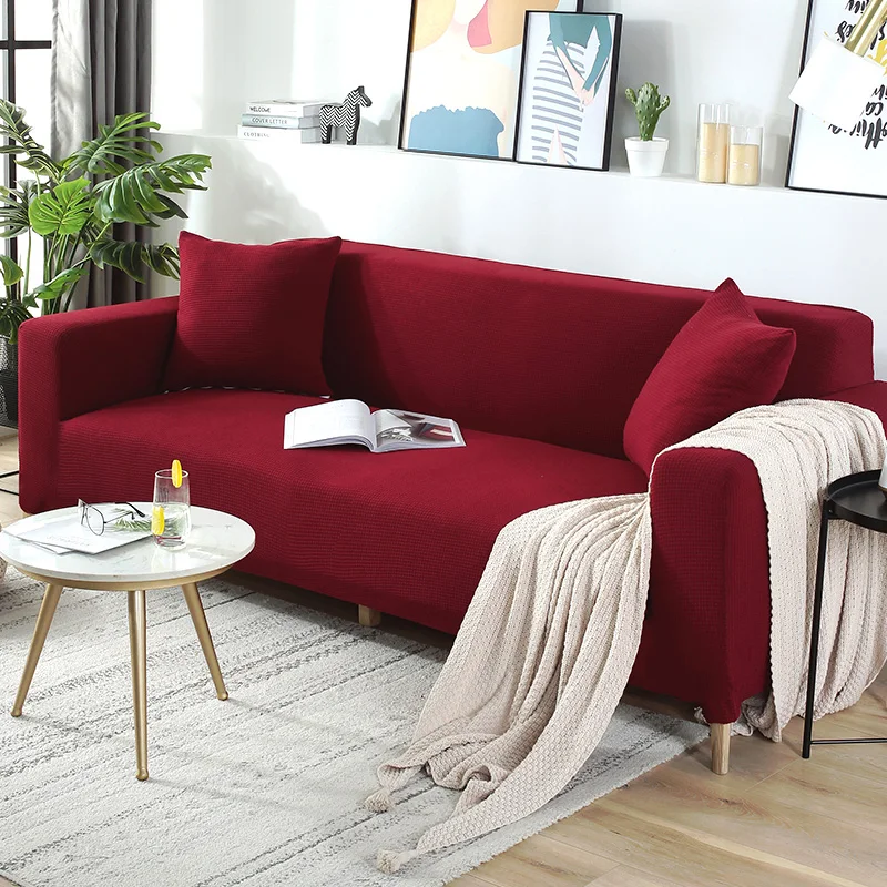 Эластичный чехол для дивана всесезонный Универсальный в скандинавском стиле