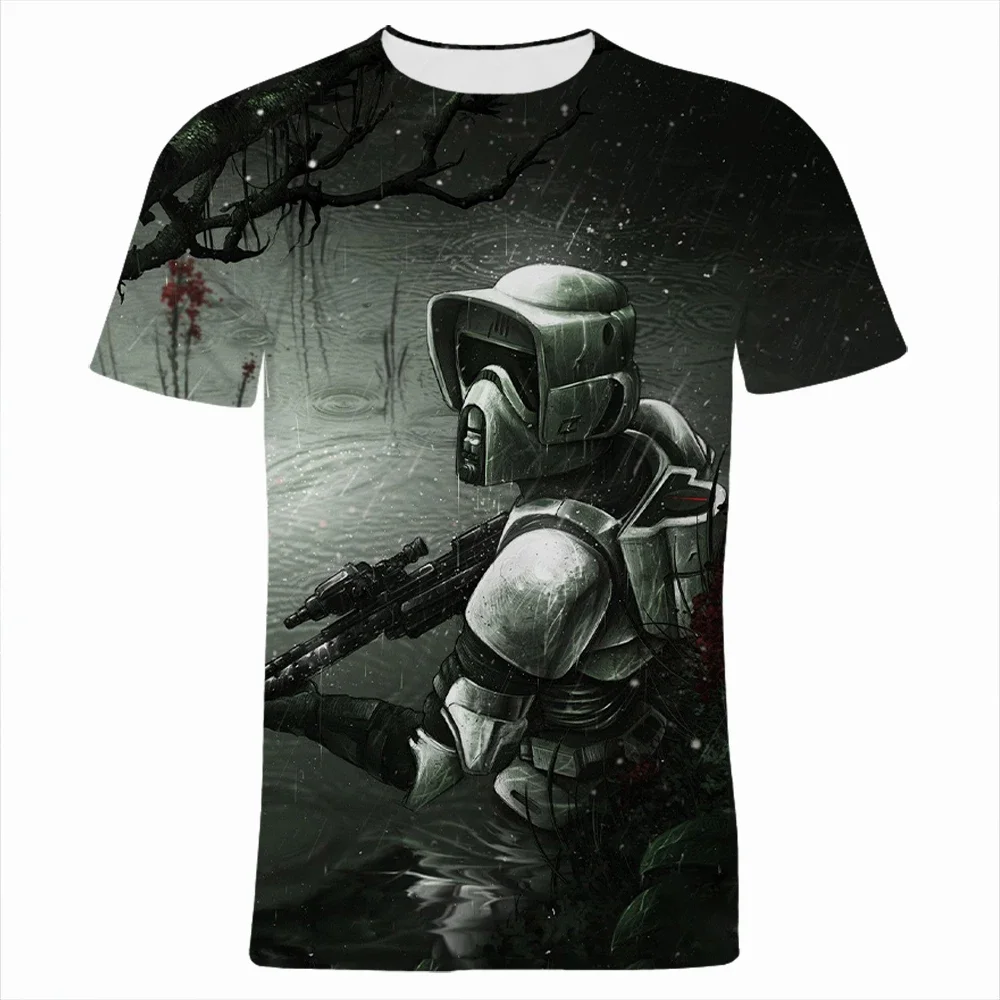 Футболка с коротким рукавом для девочек и мальчиков в стиле Харадзюку