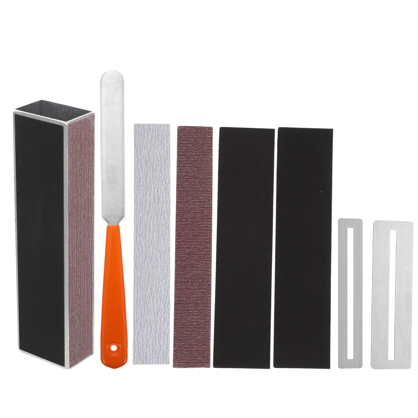 

Guitar Tool Set Files Bass Fret Repair Sandpapers Acoustic Leveling Rod Simple Wooden Professional