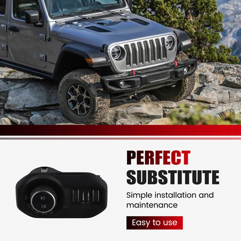 Переключатель противотуманной фары 68304635AD для Dodge Jeep Wrangler 2019-2022 LHD