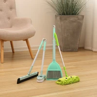 clean floor broom and dustpan set for children toy mini kids broom mop sets portable raclette nettoyage cleaning household