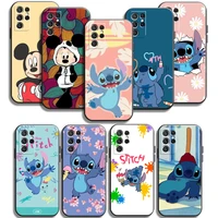 disney stitch miqi phone cases for samsung galaxy a21s a31 a72 a52 a71 a51 5g a42 5g a20 a21 a22 4g a22 5g a20 a32 5g a11 funda