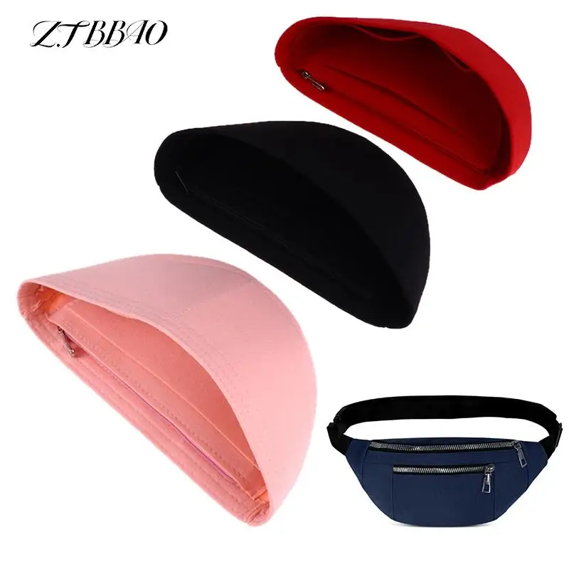

1PCS Felt Insert bag Organizer Handbag Purse Shaper Handmade For Belt Bag Makeup Storage Bags Cosmetic Bag Travel Cosmetic Bag