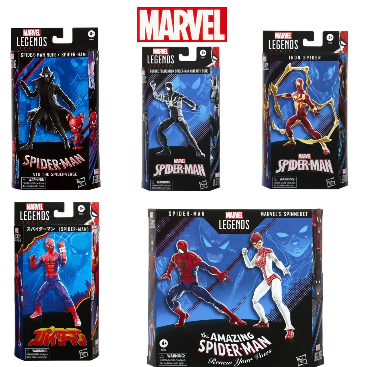 Фигурка героя Marvel: Легенды Человека-паука 60-го, японский Человек-паук, Железный Человек-паук, ветчина, шпиннерет Marvel, фантастическая фигурка спайди, игрушка