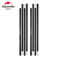 naturehike tent pole 2pcs 2m 19mm aluminium alloy shelter poles thicken awning support rod outdoor camping hiking accessories