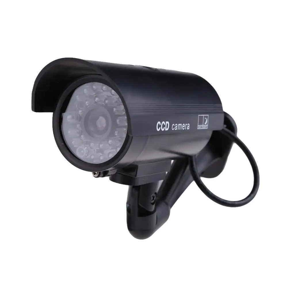

Outdoor Indoor Fake Surveillance Security Dummy Camera Night CAM LED Light