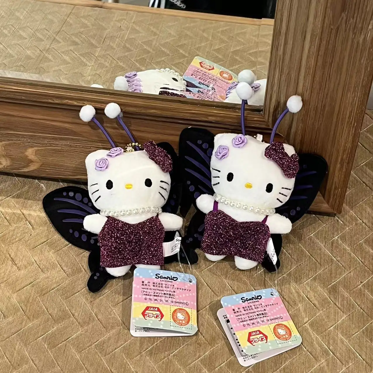 Аниме Hello Kitty Sanrio брелок-Плюшевая Кукла мультяшная игрушка сумка кулон милый