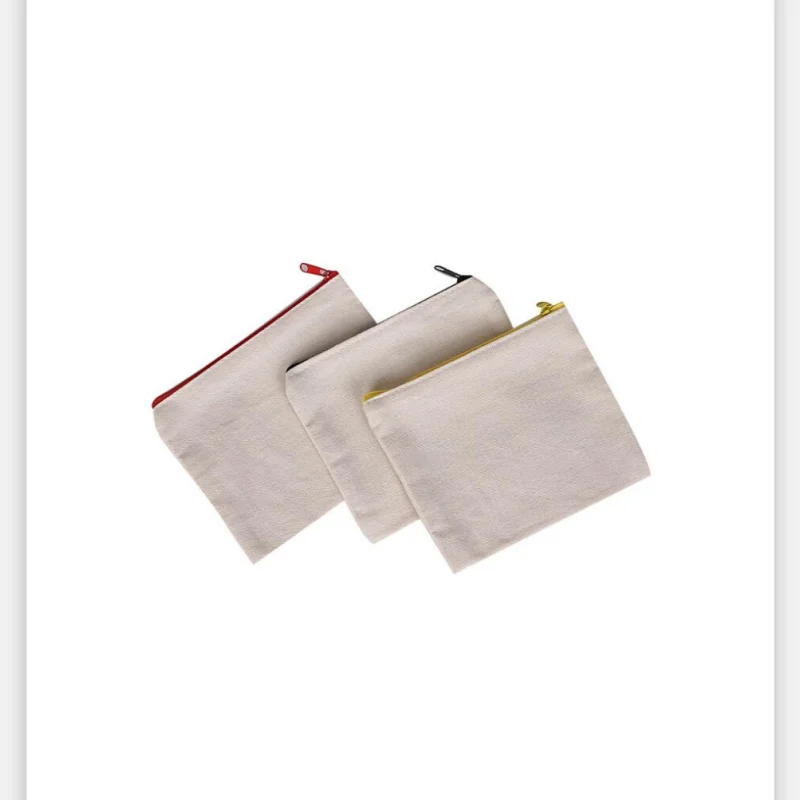 

Brief A4 A6 Bag Fabric Canvas File Folder For Documents Sundries Document Storage Bag Blank Zipper Organizer LX4329