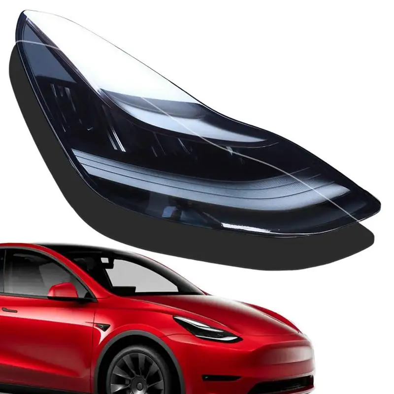 

ForTesla, автомобильная фара, ТИНТ, черная Защитная искусственная защита, прозрачная устойчивая к царапинам наклейка из ТПУ, аксессуары