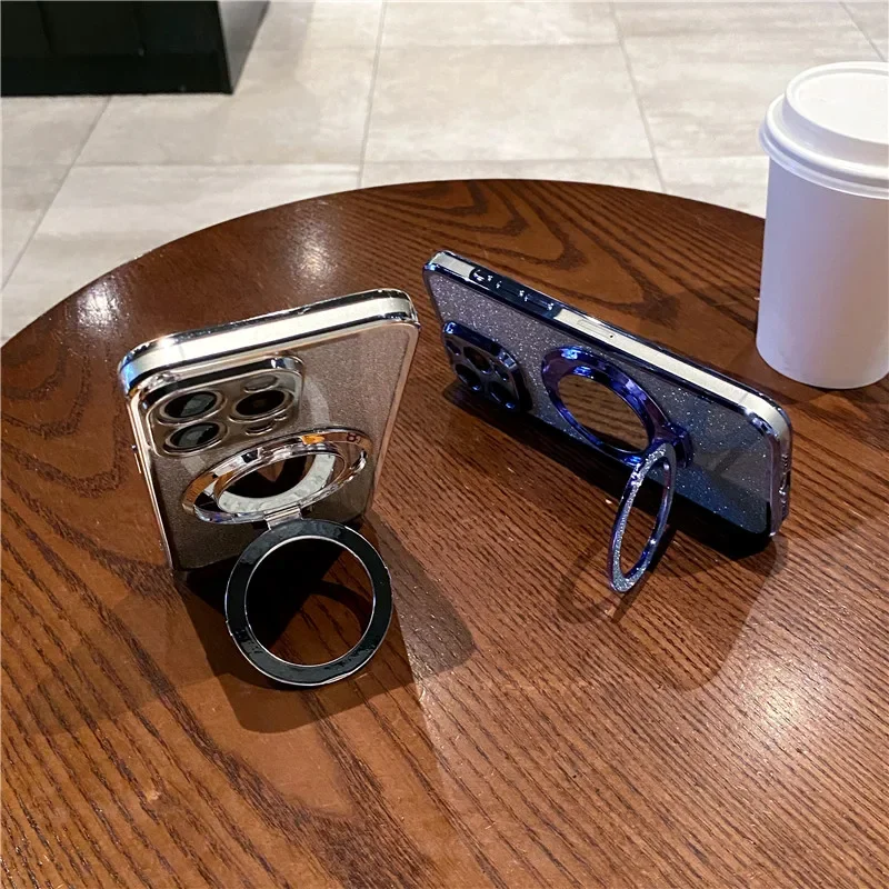 Роскошный Магнитный чехол с гальваническим покрытием для Infinix Note 40 Pro 12 G96 30