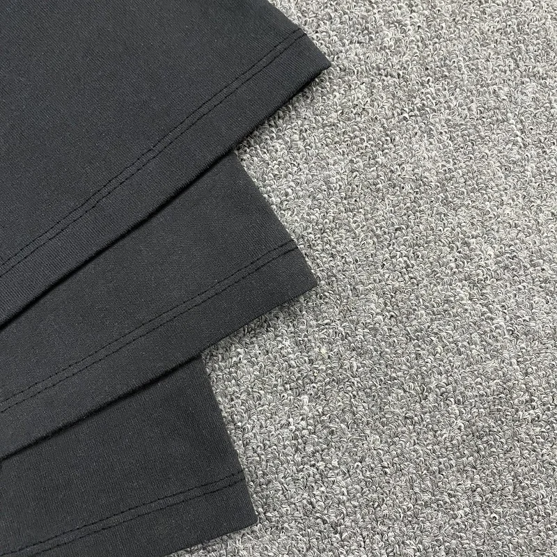 Мужская и женская футболка Askyurself поношенная Красная с коротким рукавом надписью