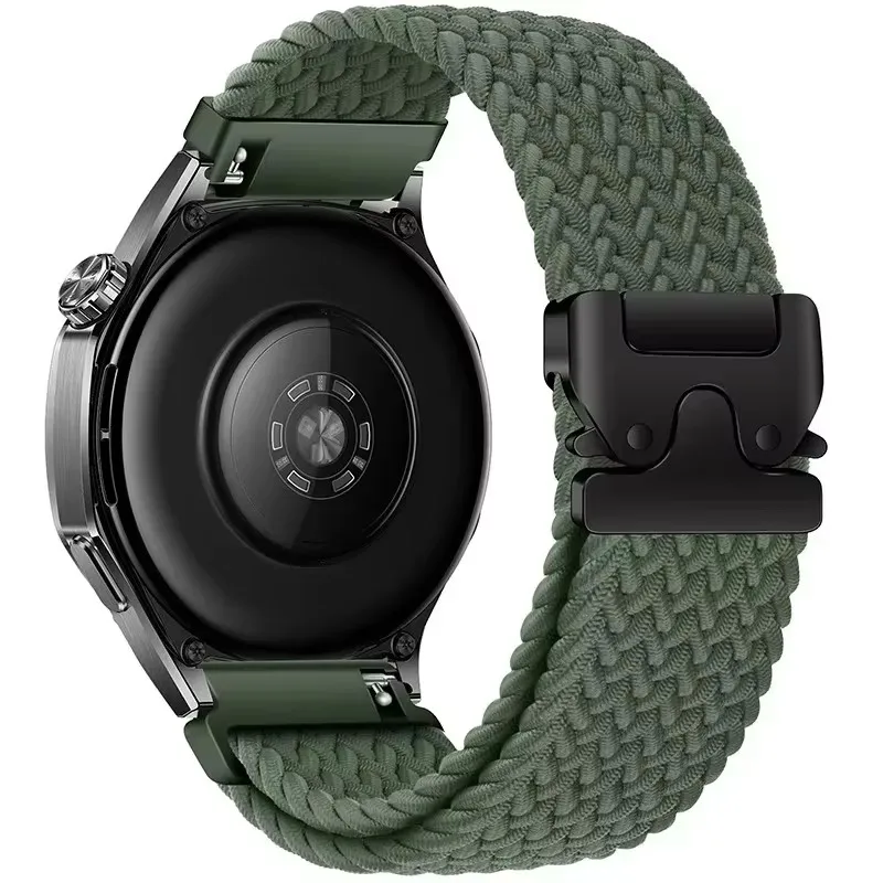 Фото Для Samsung Galaxy Watch 7 6 5 4 5Pro 4 6Classic 46 мм 42 мм 43 47 мм Active2 40 44 мм/Gear S3 S2 Парашютный браслет 20 мм 22 мм Ремешок №1