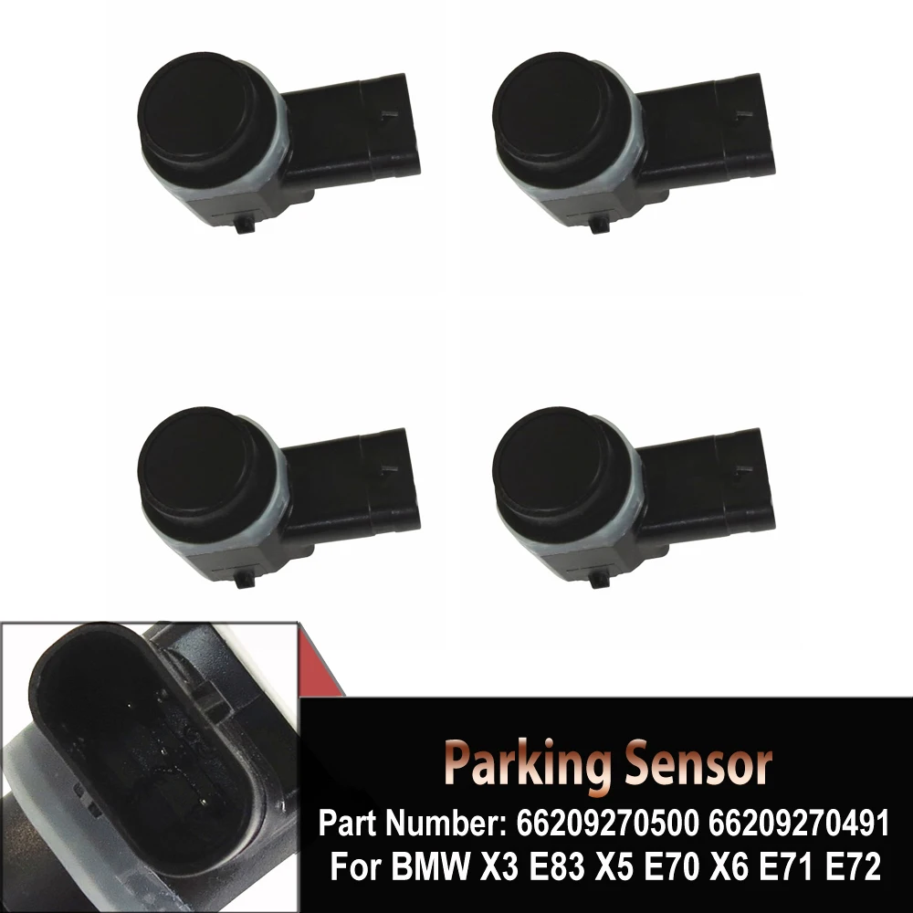 Датчик парковки PDC для BMW 535i 550i X3 X5 9270491 66209270491, 4 шт. Датчик парковки PDC для BMW 535i 550i X3 X5 9270491 66209270491, 4 шт.
