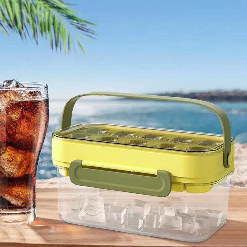 

Ice Molds Multi-functional Ice Cube Tray For Freezer Ice Ball Maker Mold Mini Circle Round With Ice Scoop For Microwave Dishwash