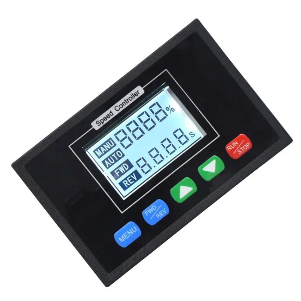 Цифровой ШИМ-контроллер скорости двигателя 12 В 24 в 36 48 постоянного тока прямой и