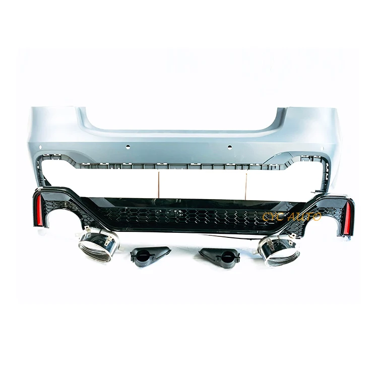 Бампер C8 RS7 боковая накладка на передний и задний бампер полный обвес подходит