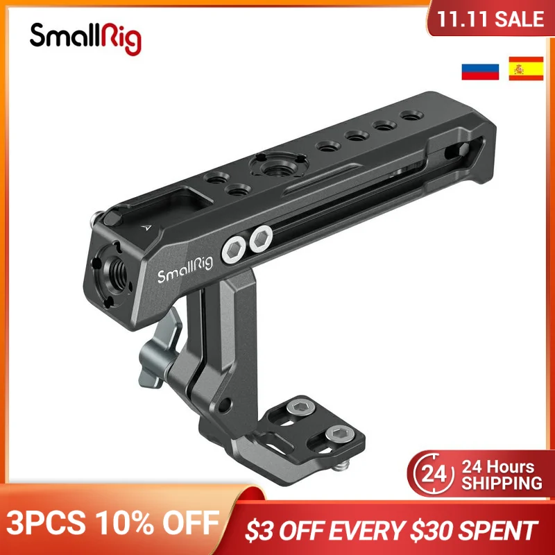 

SmallRig Top Handle for Sony XLR-K1M / K2M / K3M and Panasonic DMW-XLR1 Adapter 3082