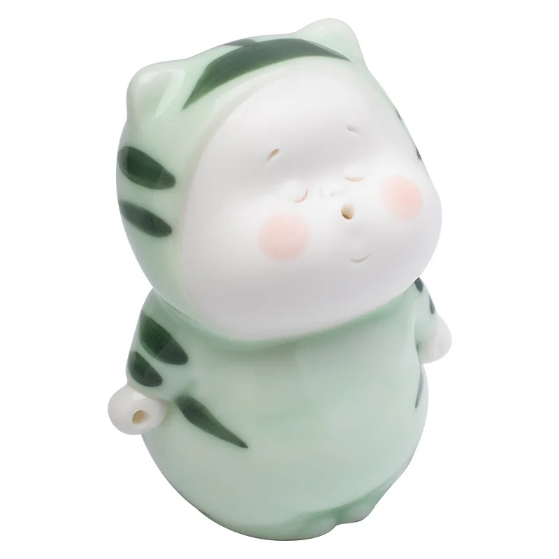 

Cute and Ugly Ceramic Tea Pet Creative Chinese Style Incense Joss-Stick Handmade HomeHallway Sandalwood Incense Holder Ornaments