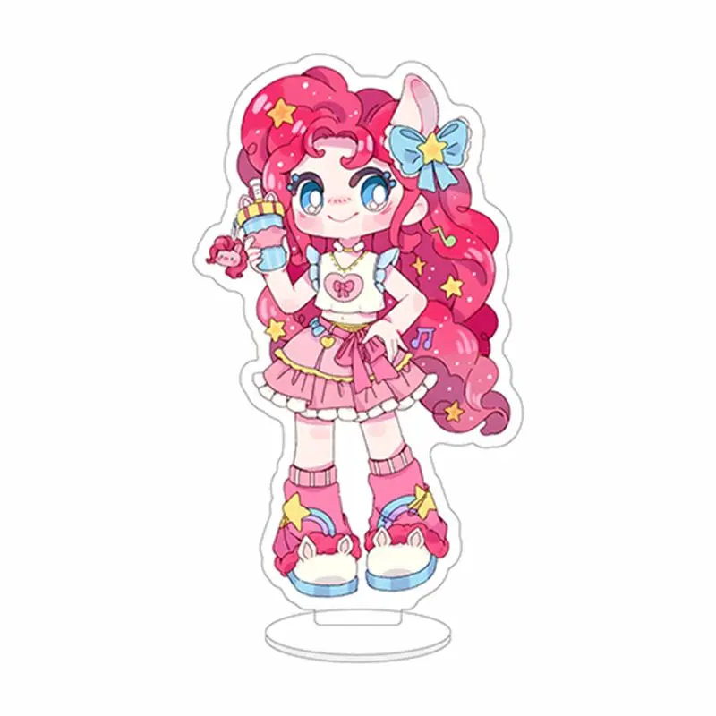 10 см аниме My Little Pony акриловая подставка мультфильм милый студент креативный
